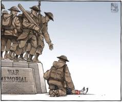 Halifax Chronicle-Herald editorial cartoon by Canadian cartoonist Bruce MacKinnon